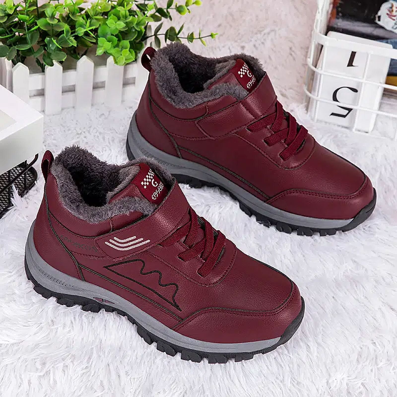 Winter Plush thermal cotton shoes